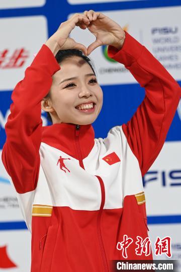 陈小丽双冠加冕 成都大运