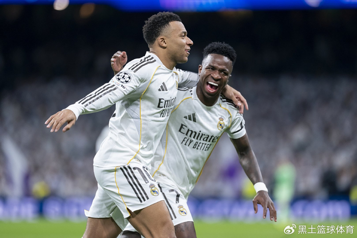 维尼修斯续约谈判陷入僵局 勒皇马拒绝支付姆巴